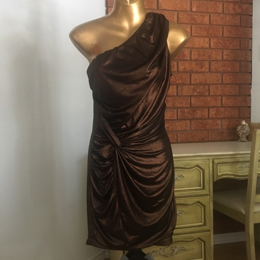 Bronze Cocktail Dress
